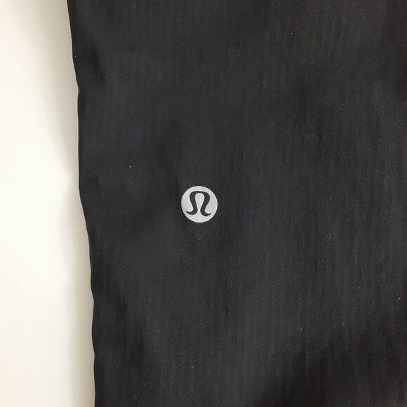 Lululemon Dance Studio Mid Rise Cropped Pants Black Womens 12 - Picture 6 of 11